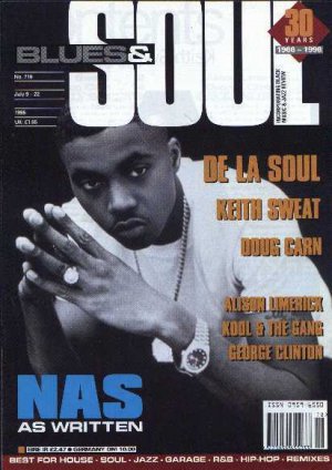 Jam & Lewis, De La Soul, Keith Sweat, George Clinton - Blues & Soul July 1996 -