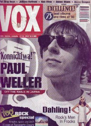 Prince, Paul Weller, Ben Elton, Pet Shop Boys - Vox January 1994 - UK   Magazine
