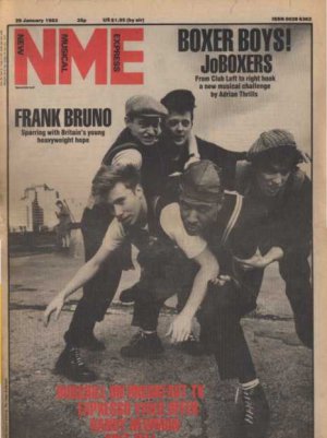 Prince, Frank Bruno, JoBoxers, Randy Newman - New Musical Express - January 1983