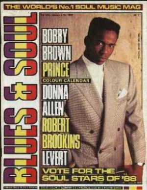 Prince,Bobby Brown,Levert,Donna Allen,Robert Brookins - Blues & Soul Jan 1989 -
