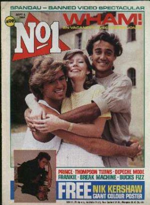 Prince, Wham, Frankie, Depeche Mode, Bucks Fizz - No1 - Number One - September 1