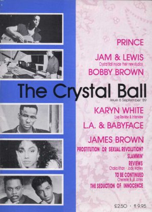 Prince, James Brown, Karyn White, Jam & Lewis - Crystal Ball Fanzine - Issue 6 S