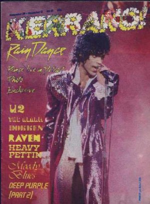 Prince, U2, Deep Purple, Moody Blues - Kerrang! November 1984 - UK   Magazine -
