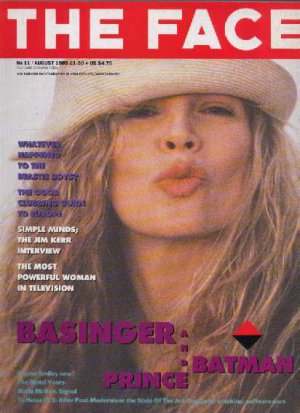 Prince, Kim Basinger, Beastie Boys, Jim Kerr, Maria McKee - The Face - August 19