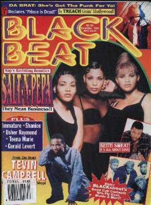 Prince/Tevin Campbell/Usher/Levert/Shanice - Black Beat - December 1994 - USA