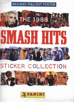 Various - Smash Hits - 1988 Sticker Book - UK   Magazine -   ex