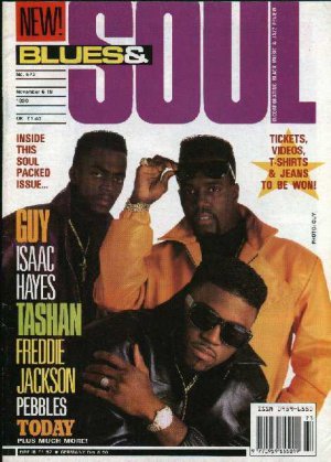 Guy,Isaac Hayes,Tashan,Freddie Jackson,Pebbles - Blues & Soul - November 1990 -