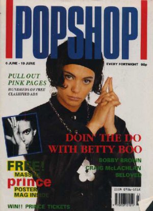 Prince, Bobby Brown, Craig McLachlan, Beloved - Pop Shop - June 1990 - UK   Maga