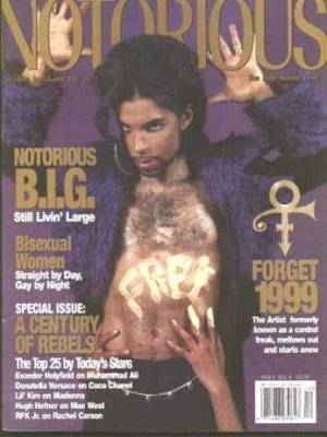 Prince, Notorious B.I.G., Muhammad Ali - Notorious - Issue 4 - USA   Magazine -