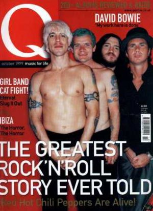 Prince,Red Hot Chilli Peppers,Eternal,David Bowie - Q Magazine - Oct 1999 - UK