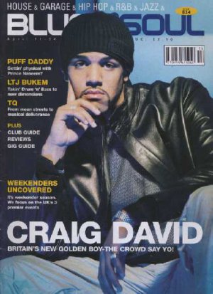 Craig David, Puff Daddy, LTJ Bukem - Blues & Soul April 2000 - UK   Magazine - I