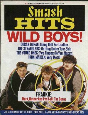 Chaka Khan,Frankie,Duran Duran,Iron Maiden,Bucks Fizz - Smash Hits - Oct 1984 -