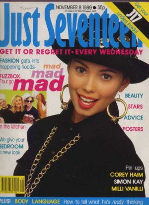 Prince,Kylie Minogue,Simon Kay,Milli Vanilli - Just Seventeen - Nov 1989 - UK