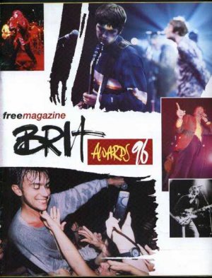 Prince, David Bowie, PJ Harvey  Various - The Brits Magazine 1996 - UK   Magazin