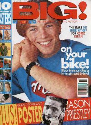 Prince/Jason Priestley/Robbie Williams - Big - March 1993 - UK   Magazine - 3210