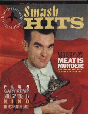 Prince,King.Morrisey,Bruce Springsteen,Gary Kemp - Smash Hits - Jan 1985 - UK