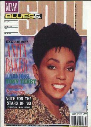Anita Baker, Tony Terry, Smokey Robinson - Blues & Soul January 1991 - UK   Maga