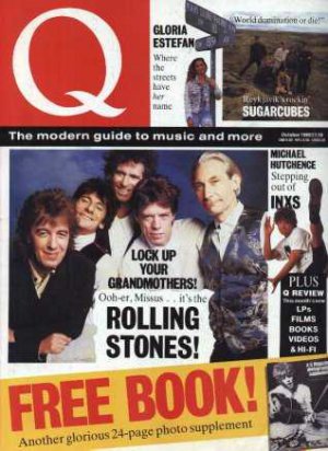 Janet Jackson,INXS,Gloria Estefan,Sugarcubes - Q Magazine - Oct 1989 - UK   Maga