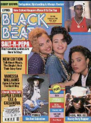 Prince/Vanessa Williams/Bobby Brown/Guy - Black Beat - February 1989 - USA   Mag