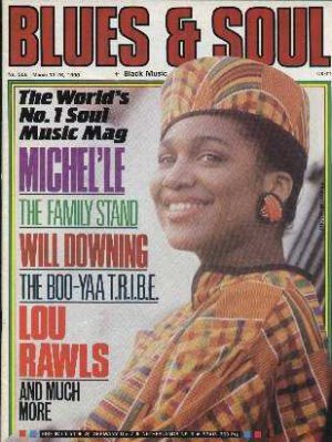 Prince,Will Downing,Lou Rawls,Michel'le - Blues & Soul - March 1990 - UK   Magaz