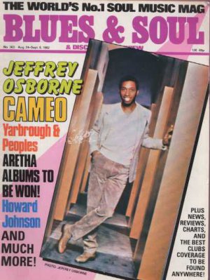 The Time,Jeffrey Osborne,Artha Franklin,Howard Johnson - Blues & Soul Aug 1982 -