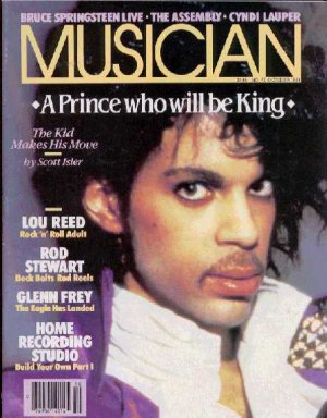 Prince, Lou Reed, Rod Stewart, Glenn Frey - Musician - October 1984 - USA   Maga