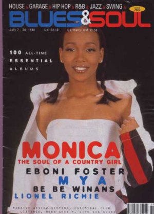 Prince, Monica, Mya, Lionel Richie,Be Be Winans,Eboni Foster - Blues & Soul July