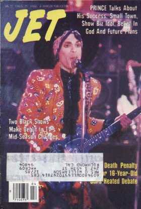 Prince, James Brown, Various - Jet - January 1986 - USA   Magazine - 64060 ex