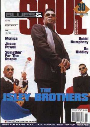 Prince, Monica, Jesse Powell, Bo Diddley - Blues & Soul May 1996 - UK   Magazine