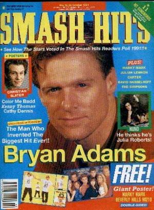 Prince,Mrky Mark,Julian Lennon,David Hasselhoff,Bryan Adams - Smash Hits - Oct 1