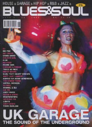 Craig David, MJ Cole, Andy Ward, Colour girl - Blues & Soul June 2000 - UK   Mag