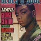 George Clinton,Adeva,EPMD,Dramatics,Q-Tip - Blues & Soul Sept 1989 - UK   Magazi