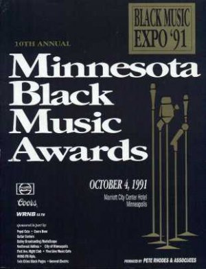 Paisley Park, Flyte Time, Various - Tour Book - Minnesota Black Music Awards 199