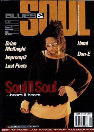 Brian McKnight, Soul II Soul, Don-E, Hami, Impromp2 - Blues & Soul August 1995 -