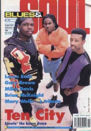 George Clinton, Brian McKnight, Loose Ends, Mary Wells - Blues & Soul - August 1