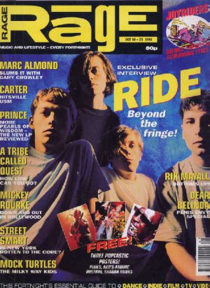 Prince, Carter, Shabba Ranks, Marc Almond - Rage - October 1991 - UK   Magazine
