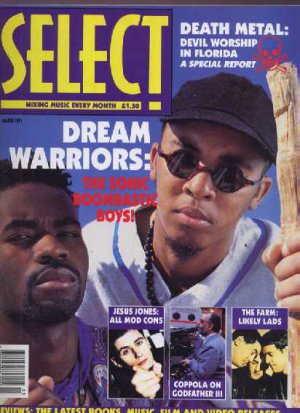 Prince, The Farm, Jesus Jones, Death Metal - Select - March 1991 - UK   Magazine