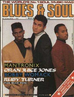 Tony LeMans,Mantronix,Ruby Turner,Bobby Womack - Blues & Soul Jan 1990 - UK   Ma