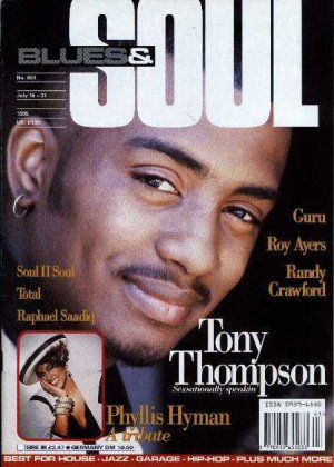 Prince, Soul II Soul, Roy Ayers, Phyllis Hyman, Guru - Blues & Soul July 1995 -