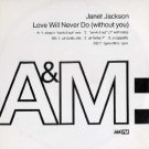 Janet Jackson - Love Will Never Do (Without You) - UK Promo  12" Single - AMYDJ7