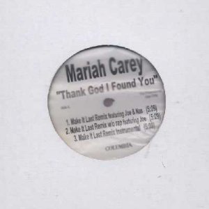 Mariah Carey - Thank God I Found You - UK Promo  12" Single -   ex/m