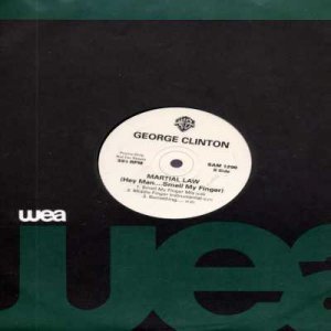 George Clinton - Martial Law - UK Promo  12" Single - SAM1296 ex/ex