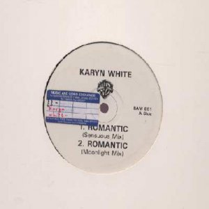 Karyn White - Romantic - UK Promo  12" Single - SAM851 ex.ex