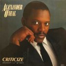Alexander O'Neal - Criticize - UK   12" Single - 651211-6 ex/m