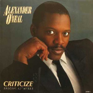 Alexander O'Neal - Criticize - UK   12" Single - 651211-6 ex/m