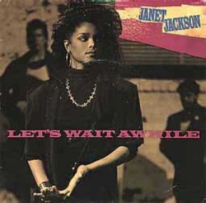 Janet Jackson - Let's Wait Awhile - UK   12" Single - USAT601 ex/m