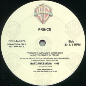 Prince - Batdance - USA Promo  12" Single - PROA3579 m/m