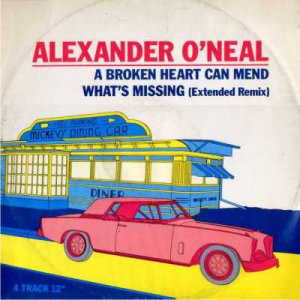 Alexander O'Neal - A Broken Heart Can Mend - UK   12" Single - QTA6244 ex/ex