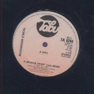 Alexander O'Neal - A Broken Heart Can Mend - UK   12" Single - TA6244 ex/m