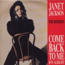 Janet Jackson - Come Back To Me - The Mixes - UK   12" Single - USAF681 ex/m